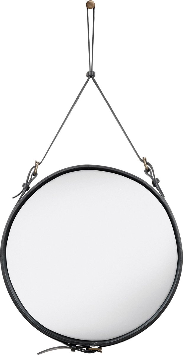 GUBI Miroir Adnet Circulaire M Noir