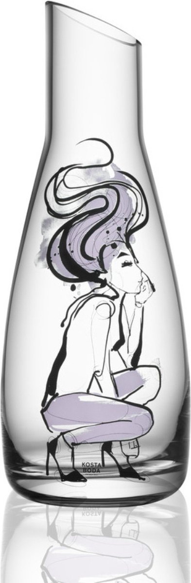 Kosta Boda Carafe All about you 1 l violet