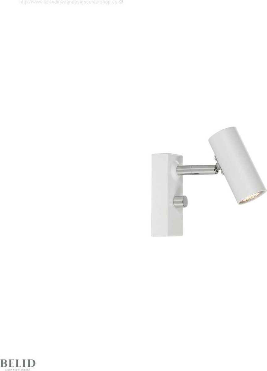 Belid Applique murale Cato blanc mat