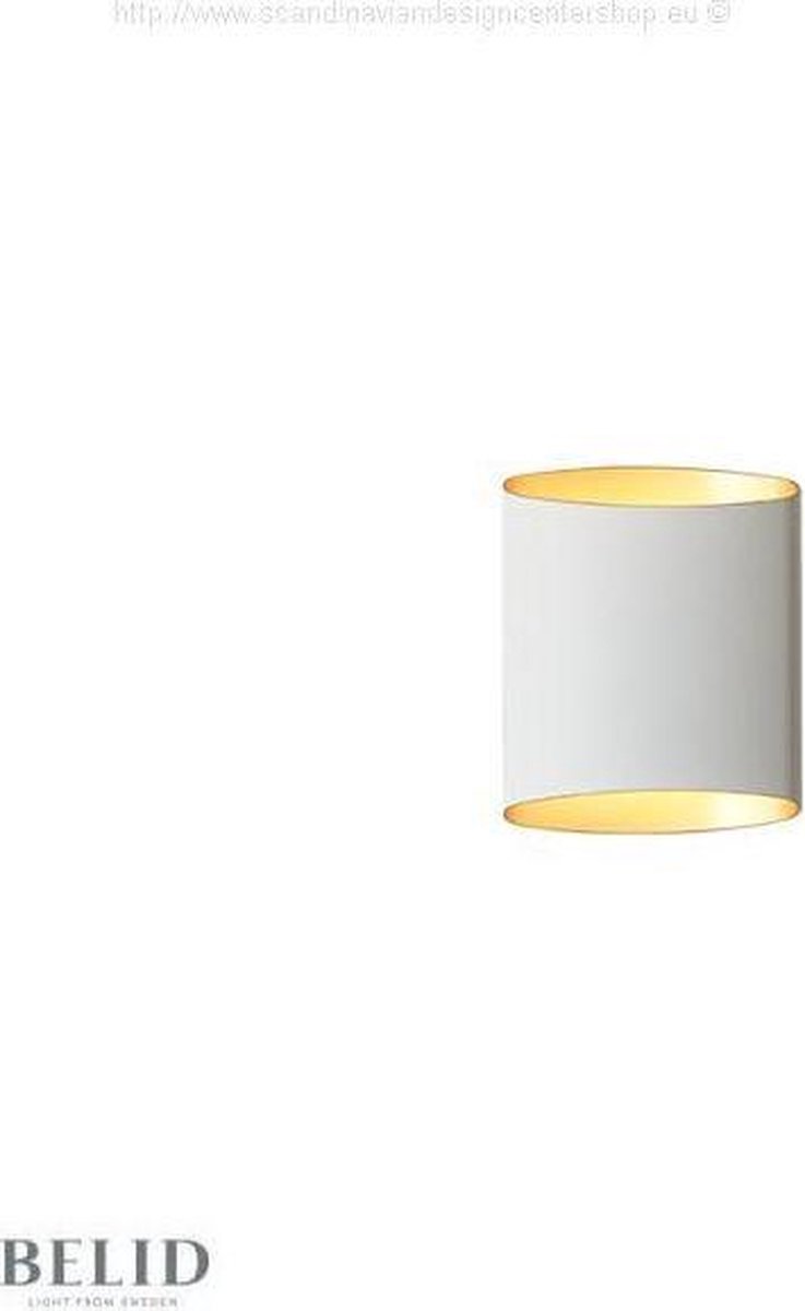 Belid Applique murale Sinne Blanc-Laiton