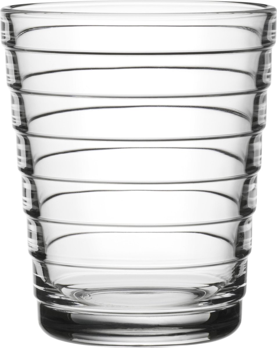Iittala Verre Aino Aalto Lot de 4 22cl Transparent