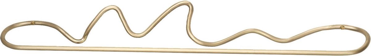 Ferm Living Porte-serviettes Curvature Laiton