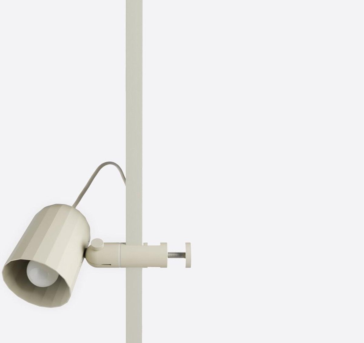 HAY Lampe à pince Noc clamp Off white