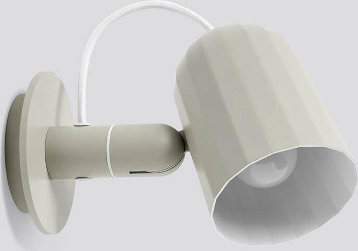 HAY Applique murale Noc wall button Off white