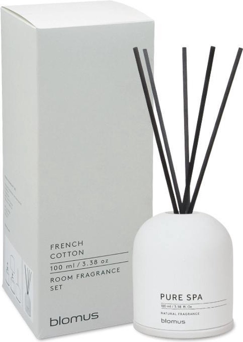 blomus Bâtonnets parfumés Fraga 100 ml French Cotton-Lily White