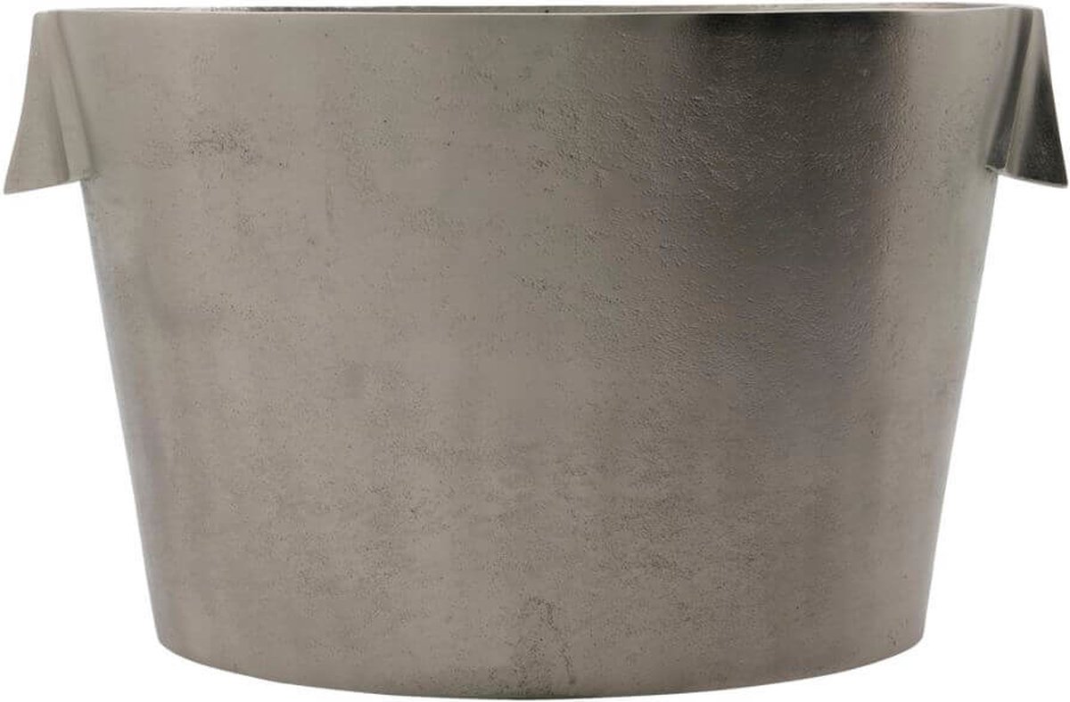 House Doctor Refroidisseur de vin Buck 22x32 cm Argent brossé