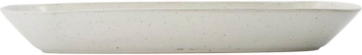 House Doctor Plat à service Pion 12x35 cm Gris-blanc