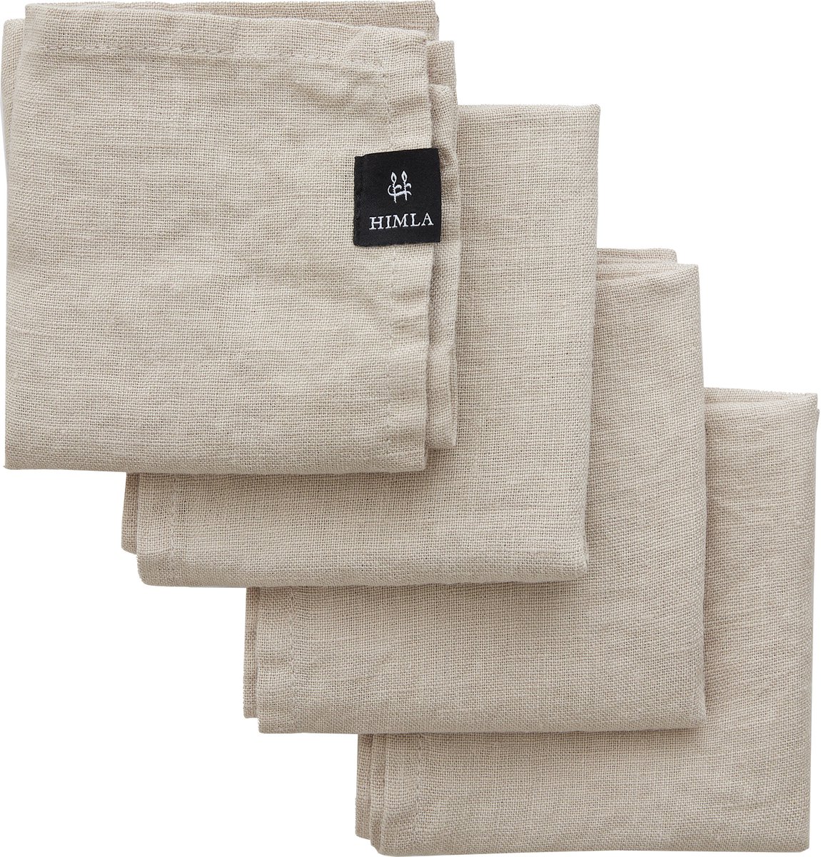 Himla Serviette Sunshine lot de 4 Oatmeal (nature)