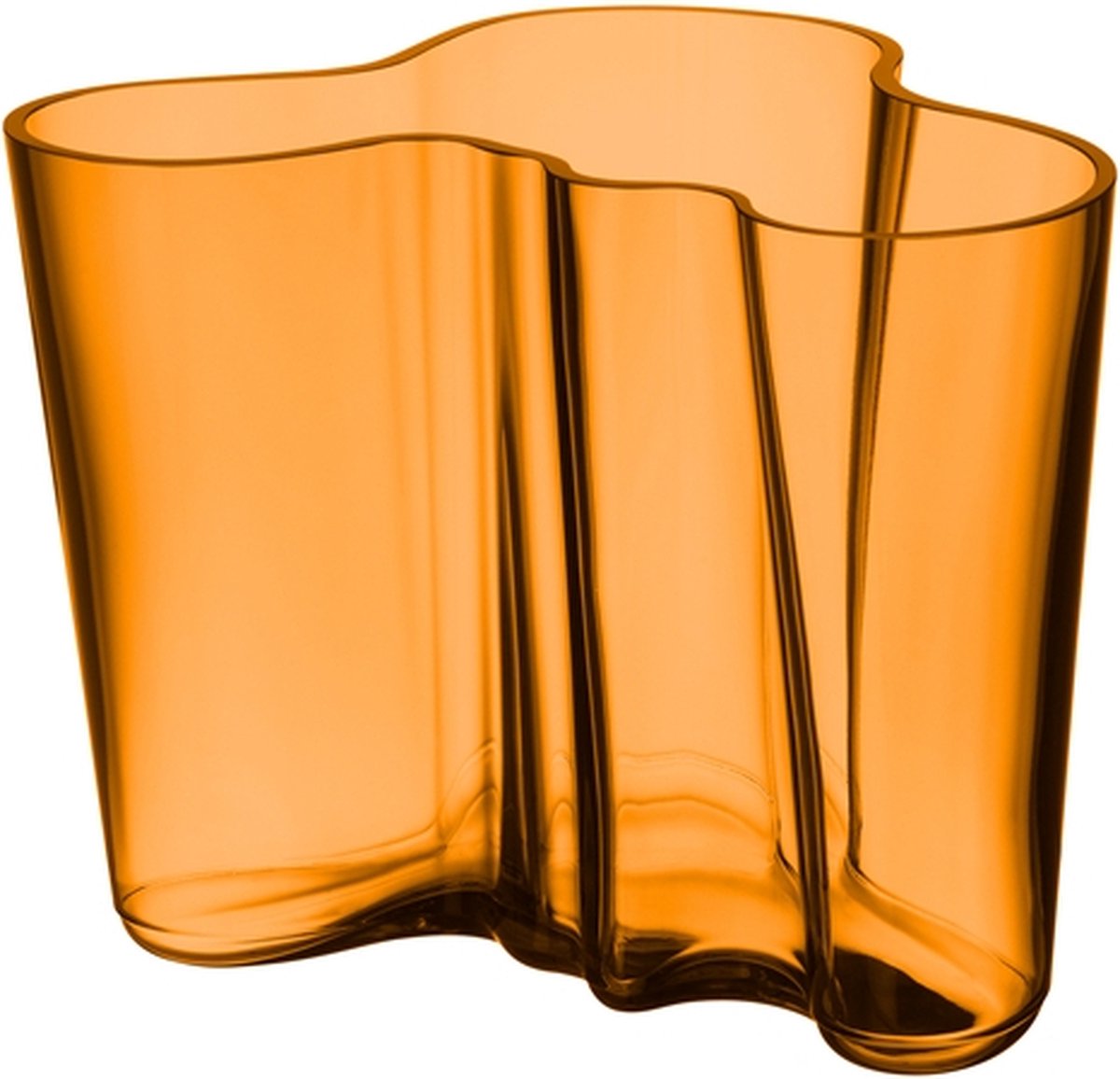 Iittala Vase Alvar Aalto cuivre 160 mm