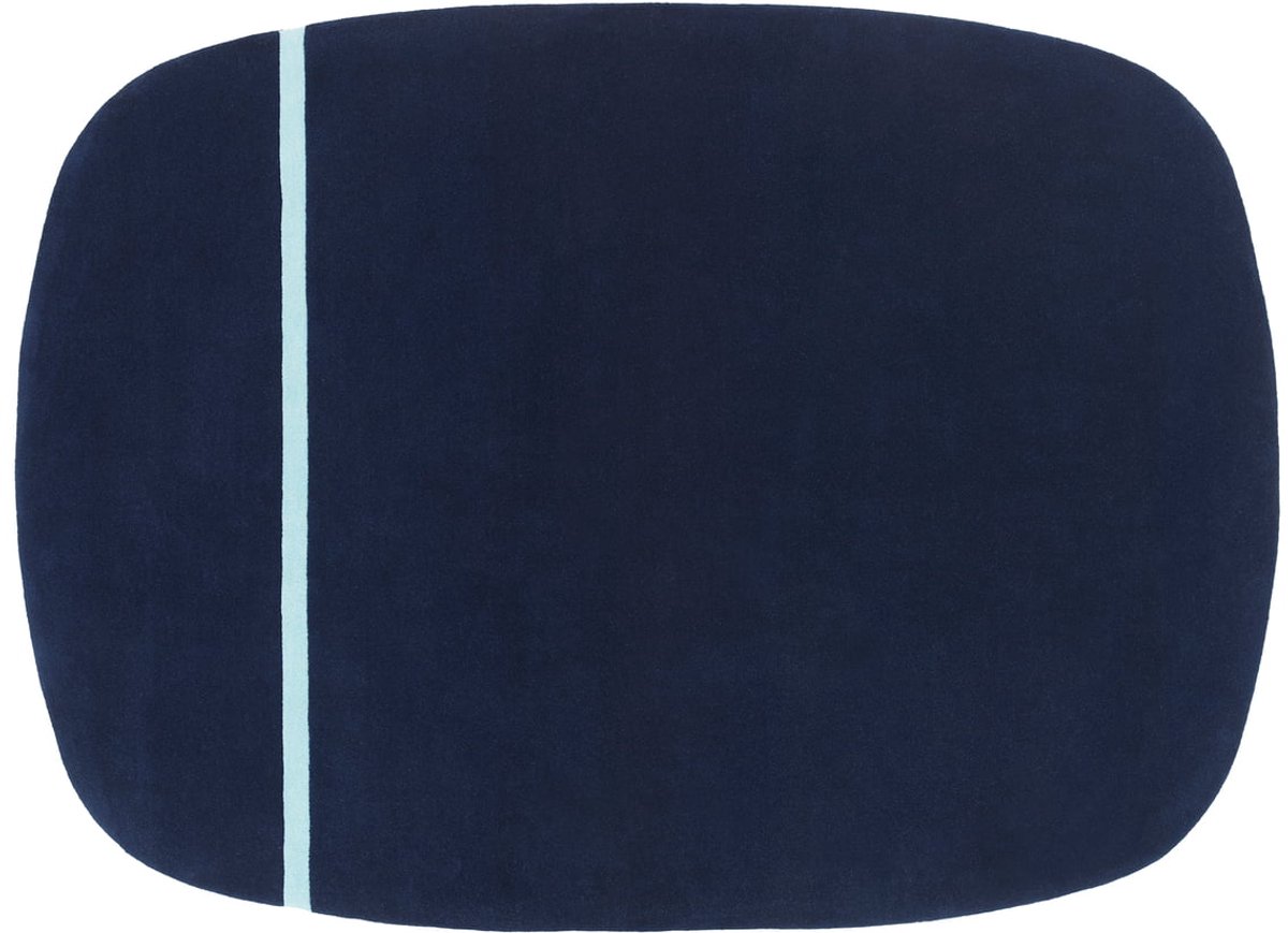 Normann Copenhagen Tapis Oona 175x240 cm Bleu