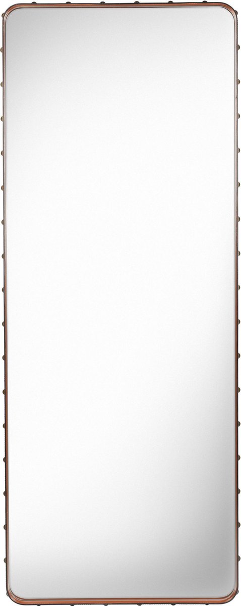 GUBI Miroir Adnet Rectangulaire brown, large
