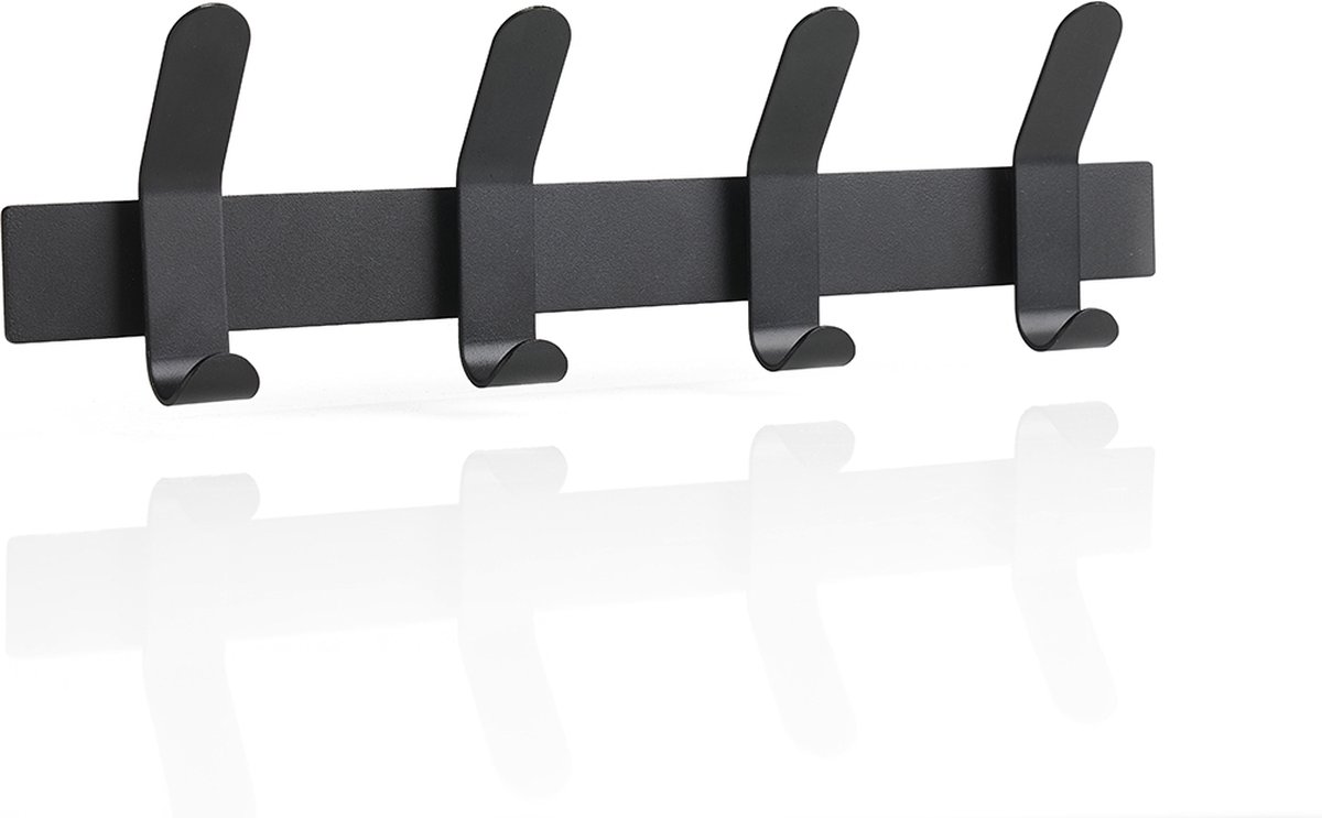 Zone Denmark Patère A-Rack black, 4 crochets
