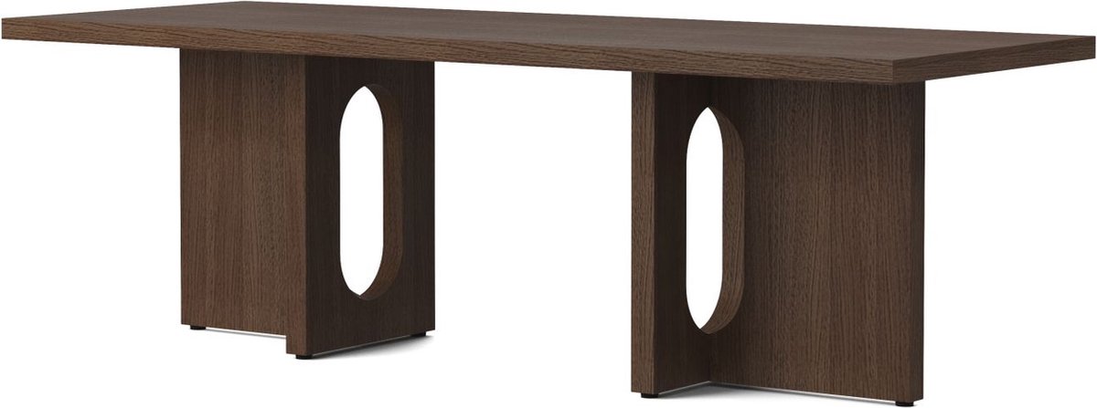 Audo Copenhagen Table de salon Androgyne oak dark stained