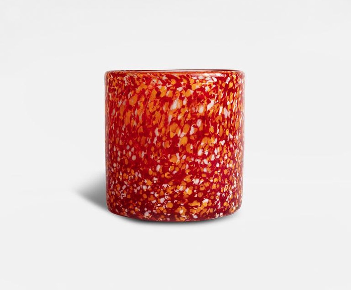 Byon Bougeoir Calore M Ø15 cm Rouge-orange