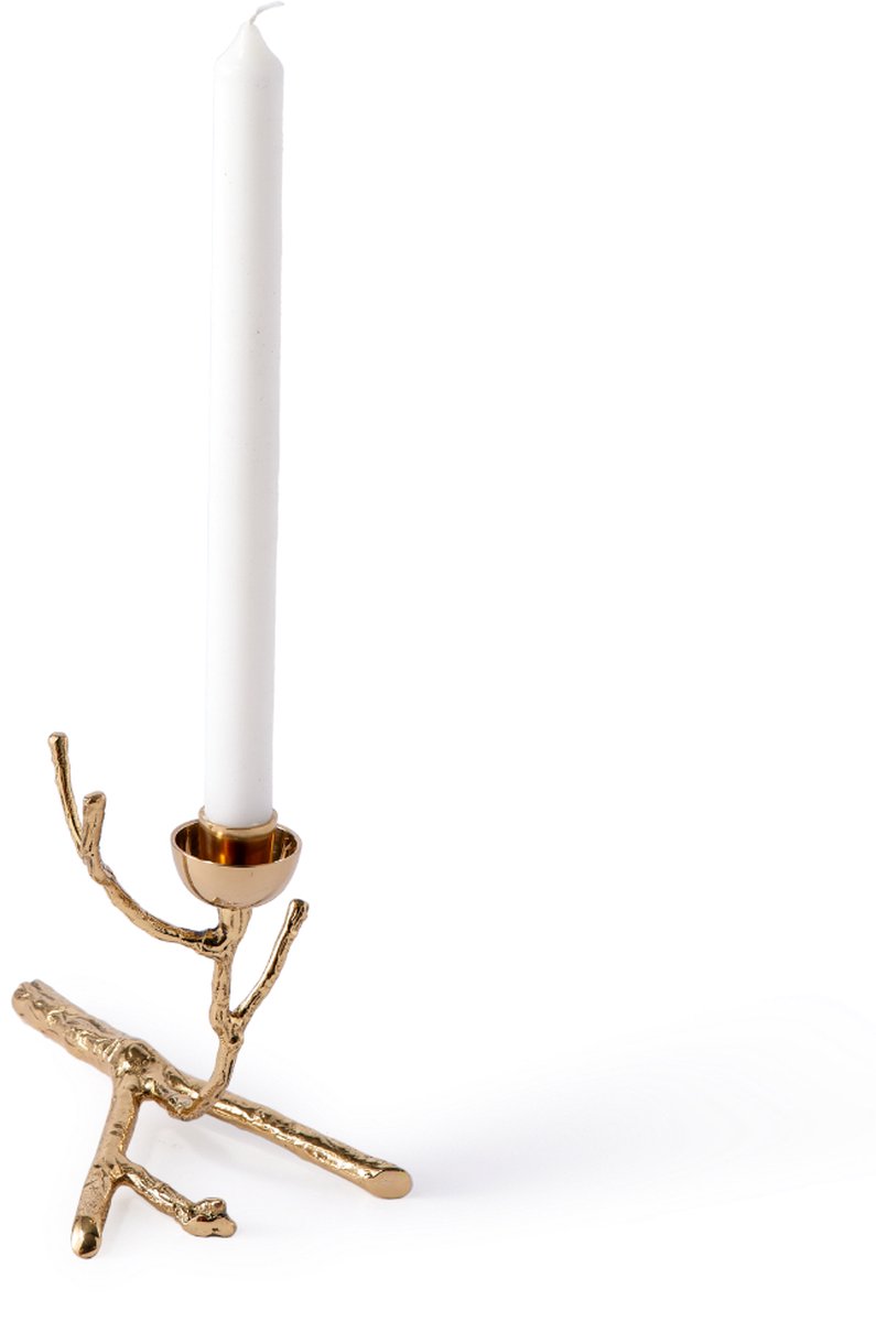 POLSPOTTEN Bougeoir Twiggy XS 14 cm Or