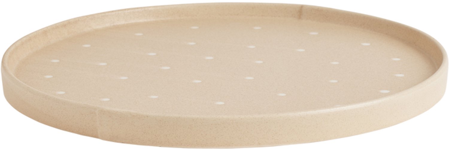 OYOY Plateau Aki Ø36,5 cm Beige