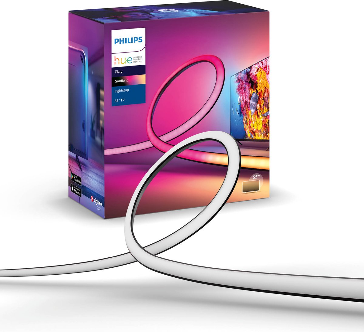 Philips Hue Play Gradient Lightstrip TV 55"