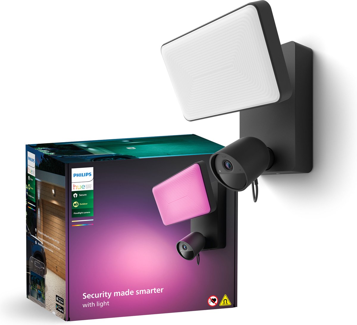 Philips Hue Secure Flood Light with Camera EU