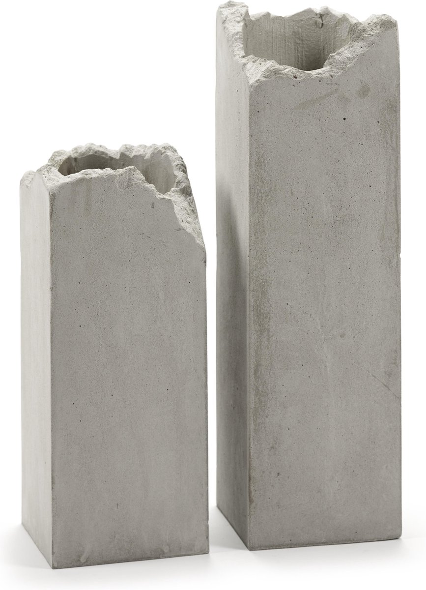 Serax Vase Broquaine L 38 cm Grey