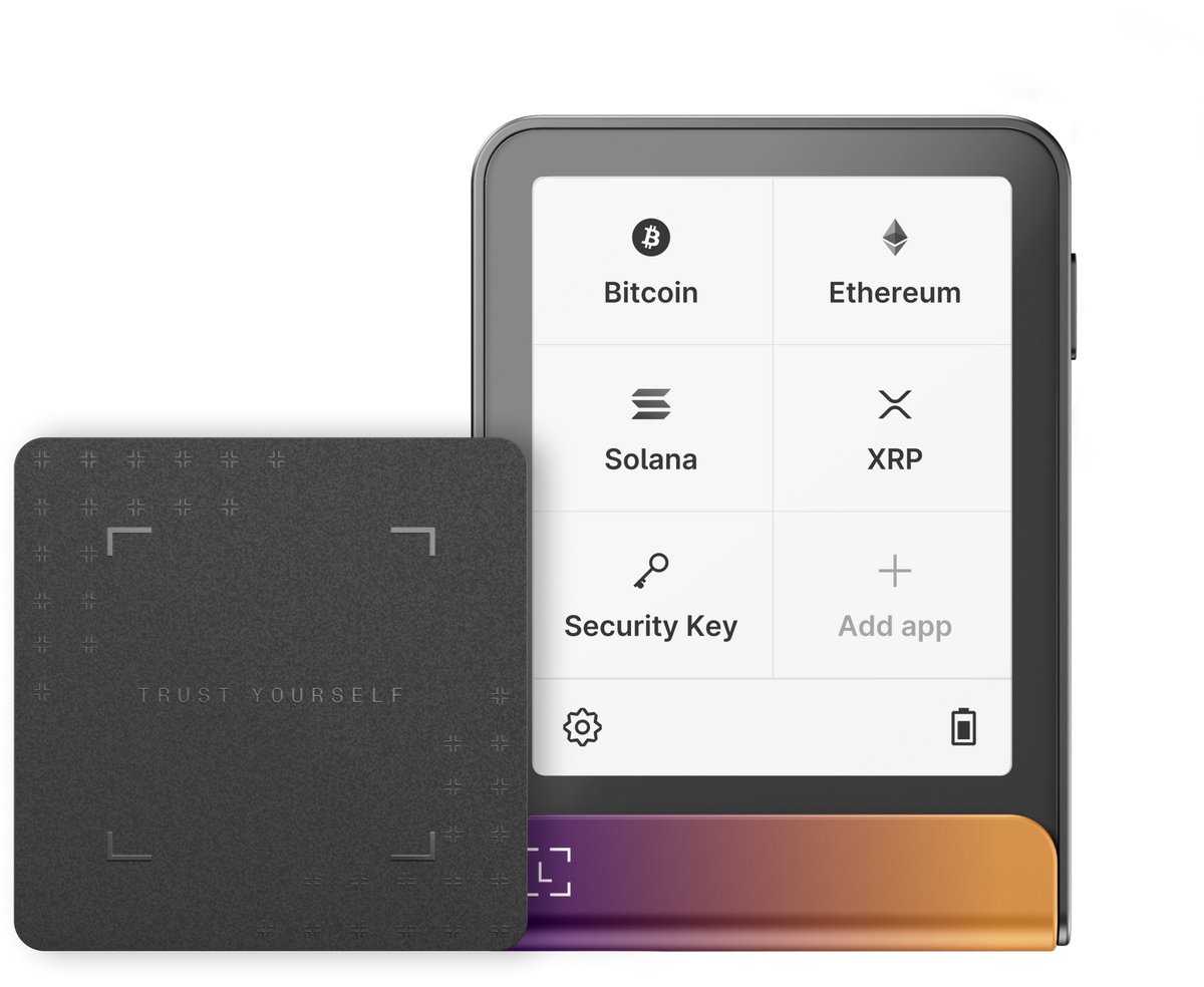 Ledger Flex Ferro Fuchsia Crypto Hardware Wallet with Recovery Key