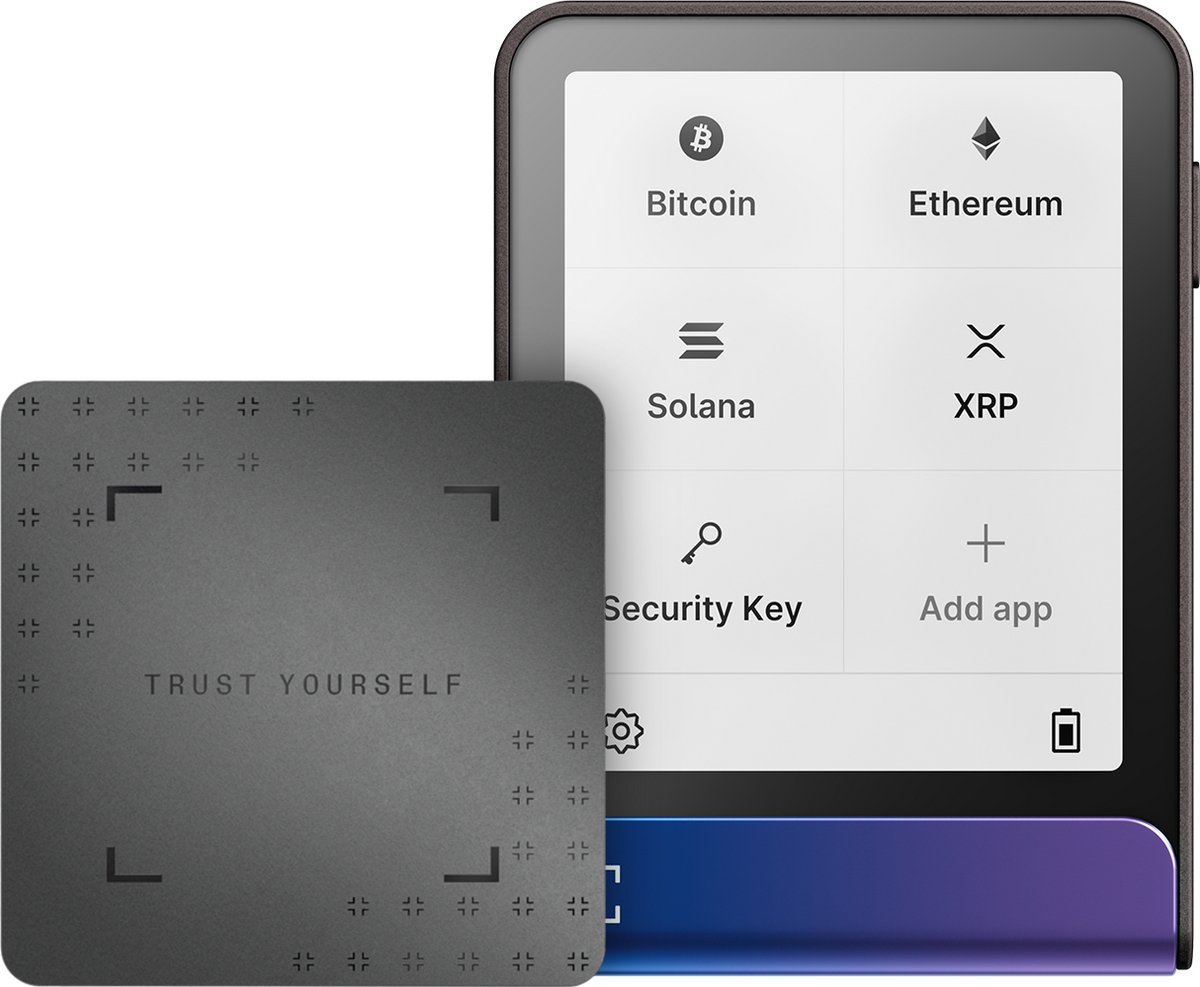 Ledger Flex Neptune Blue Crypto Hardware Wallet with Recovery Key
