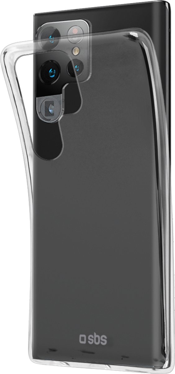 SBS Skinny cover til Samsung Galaxy S22 Ultra® - Gennemsigtig