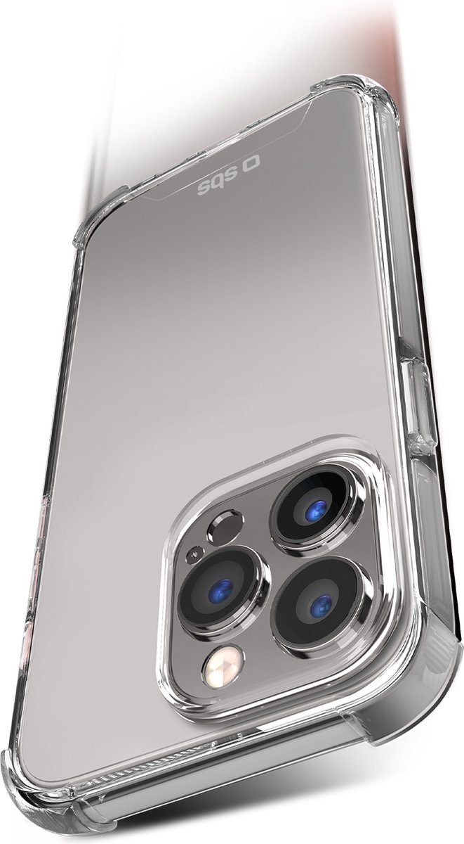 SBS Extreme X4 Cover til iPhone 13 Pro - Gennemsigtig