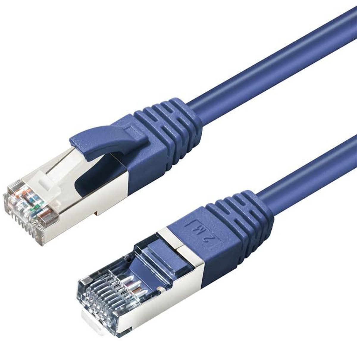 MicroConnect SSTP650B RJ45 Câble réseau, câble patch   50 m bleu  1 pc(s)