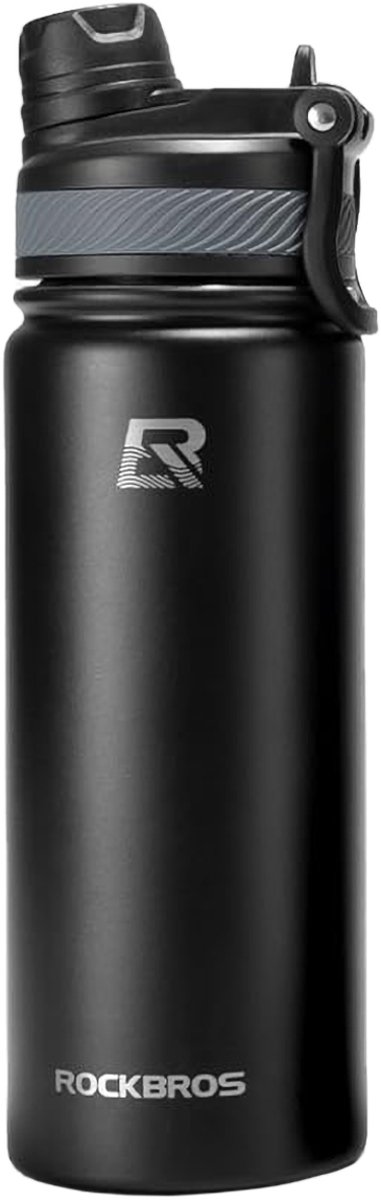 Rockbros 35210029001 thermal bottle for bicycle drinks 550 ml - black