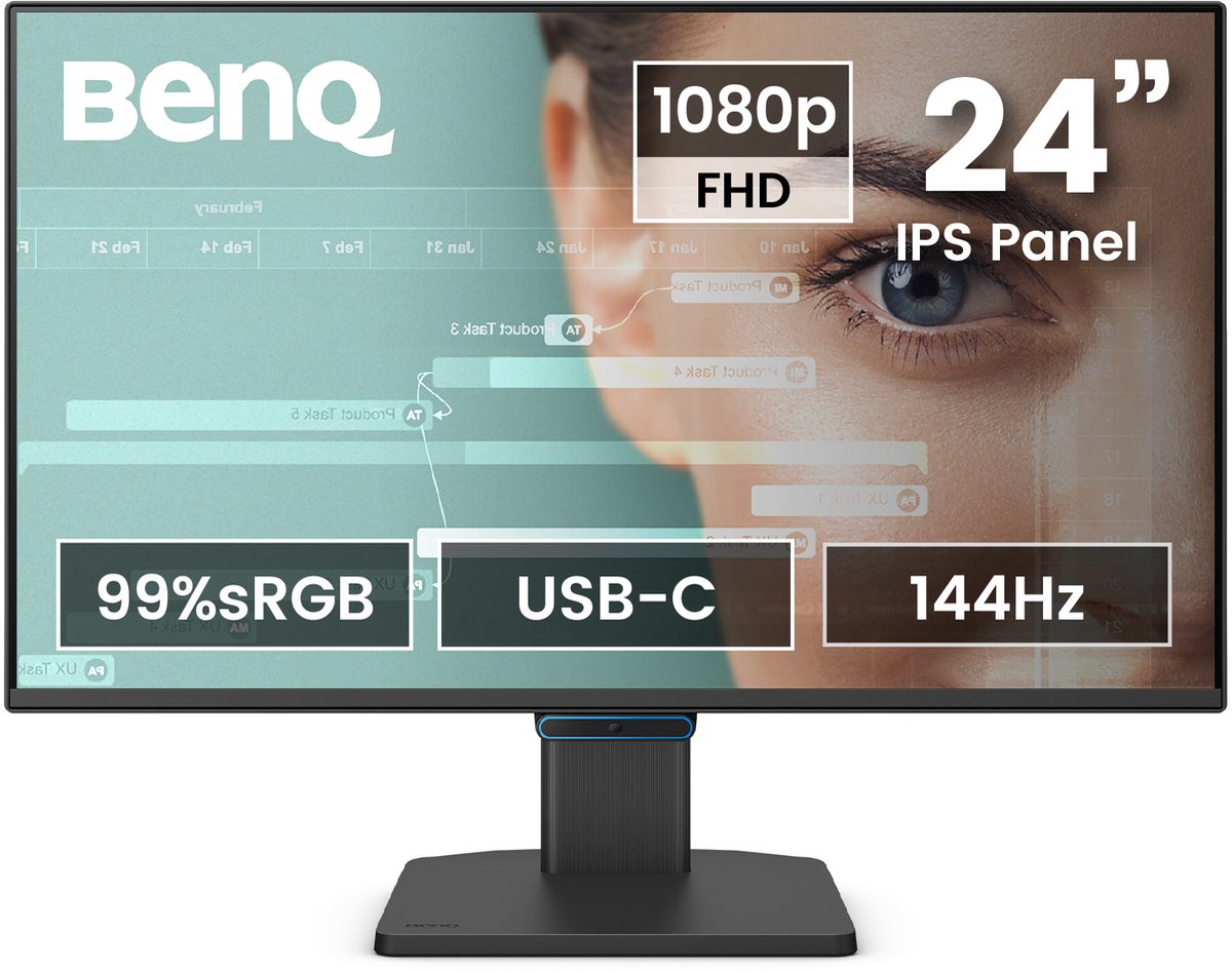 24" BenQ GW2490C - LED monitor - Full HD (1080p) - 24"