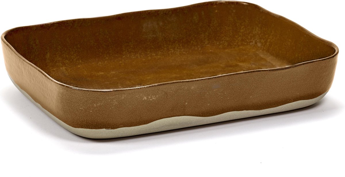 Serax La Nouvelle Table plateau de four No10 22x30 cm lot de 2 Brown