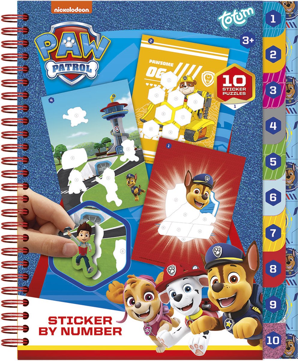 Hobby Mate PAW PATROL Sticker by Number