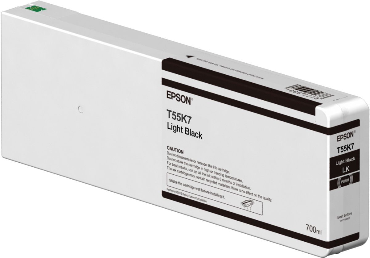 Epson T56P7 - grey - original - ink pack