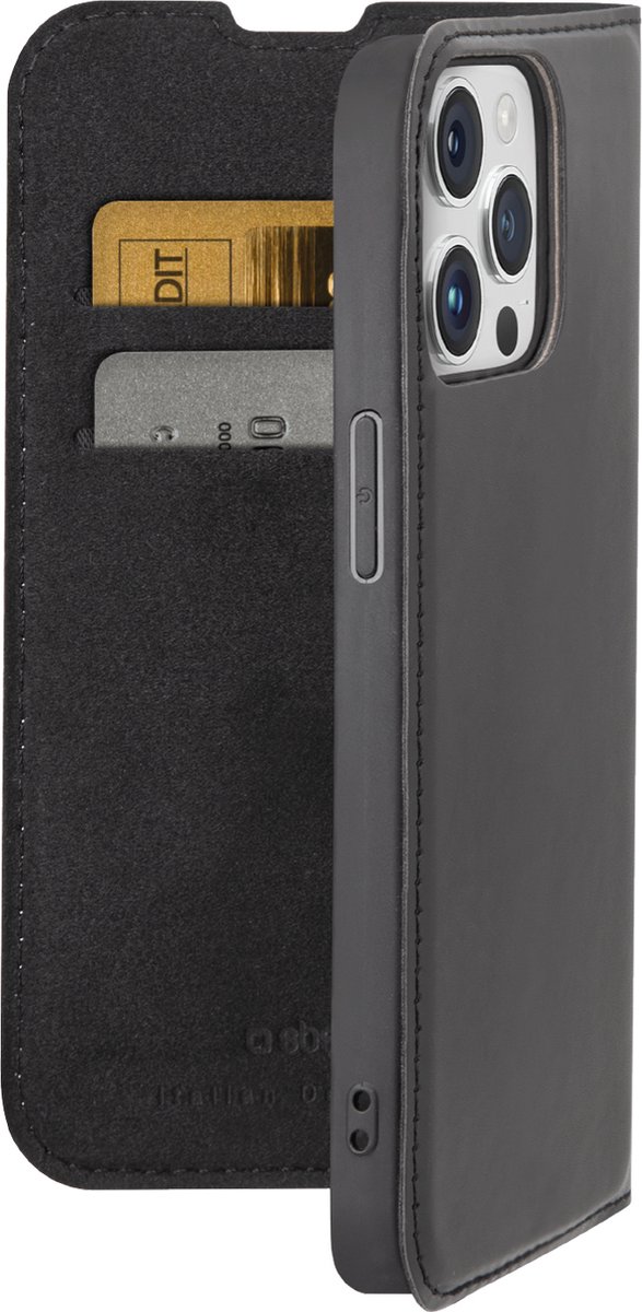 SBS Book Wallet Lite cover til iPhone 15 Pro Max® - Sort