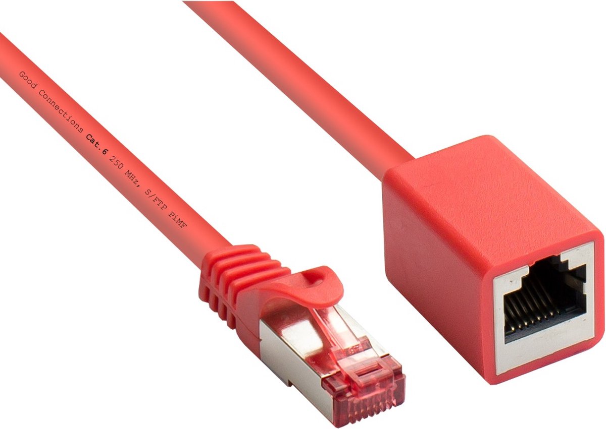 Alcasa electronik Good Connections RNS patch extension cable - 2 m - red - Rød - 2m