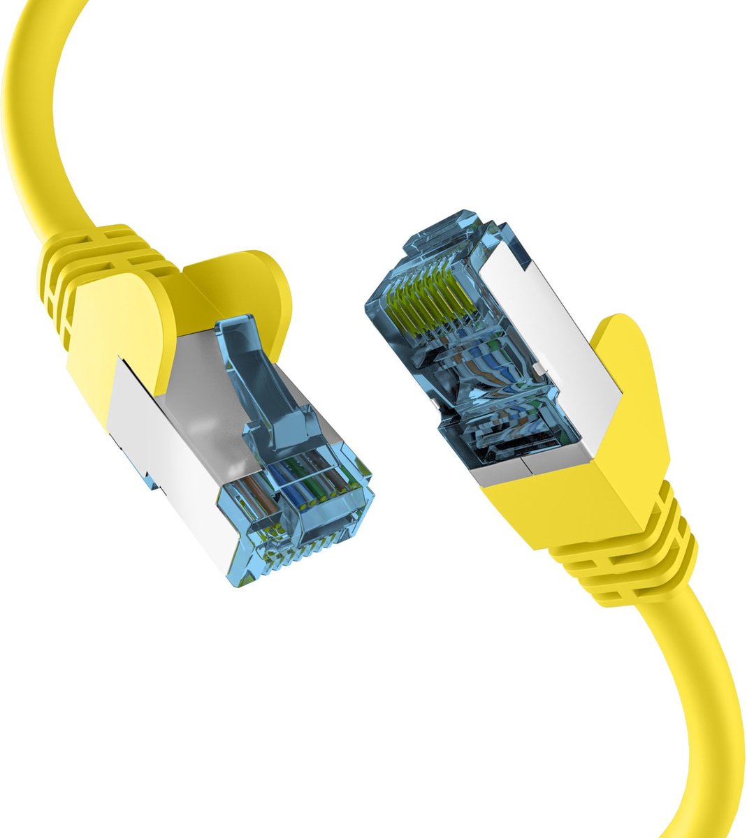 M-CAB EFB-Elektronik patch cable - 10 m - yellow - Gul - 10m