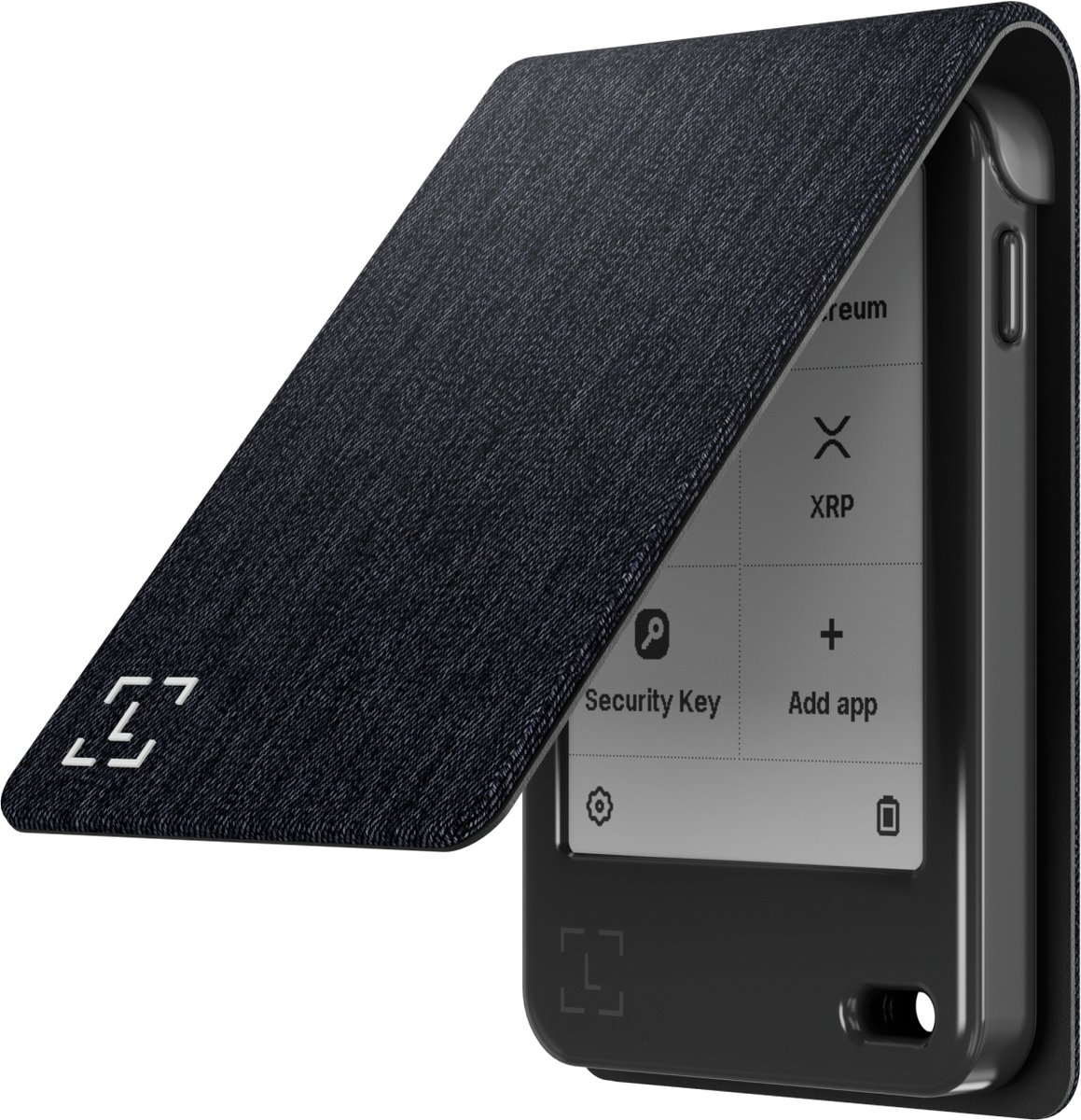 Ledger Nano Gen 5 Magnet Folio - business charcoal