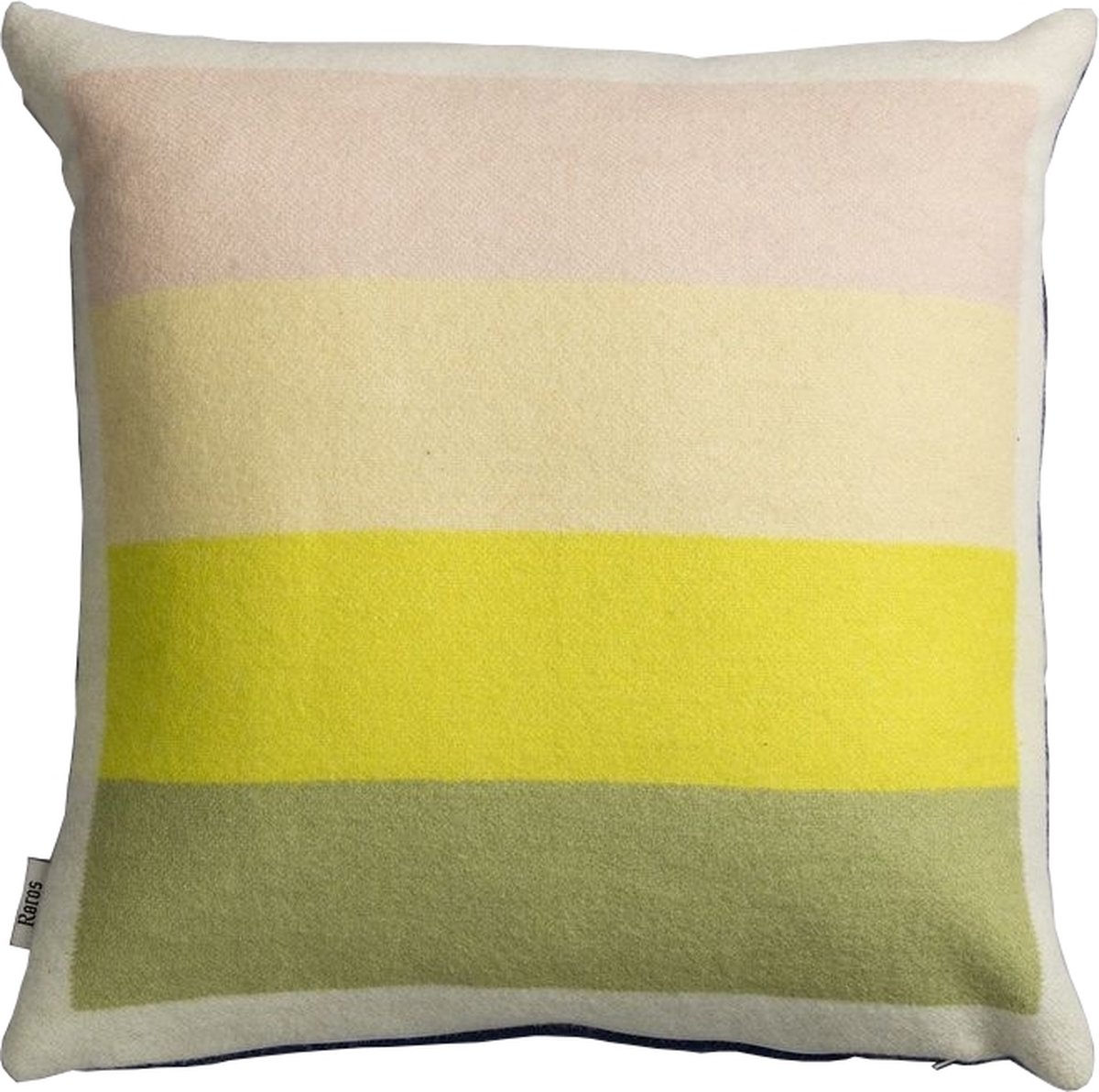 Røros Tweed Coussin Åsmund bold 50x50 cm Yellow-blue