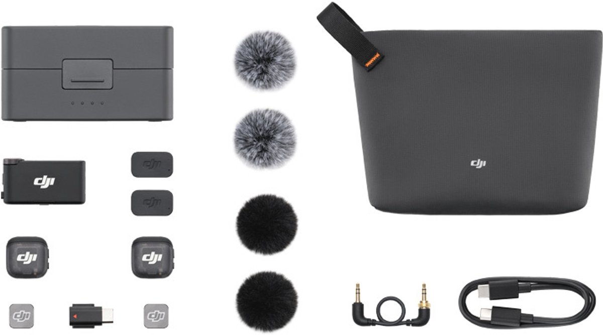 DJI Mic 3 (2 TX + 1 RX + Charging Case)
