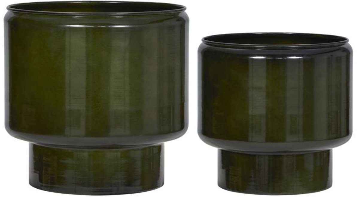 House Doctor Pot Pile 2 pièces Vert