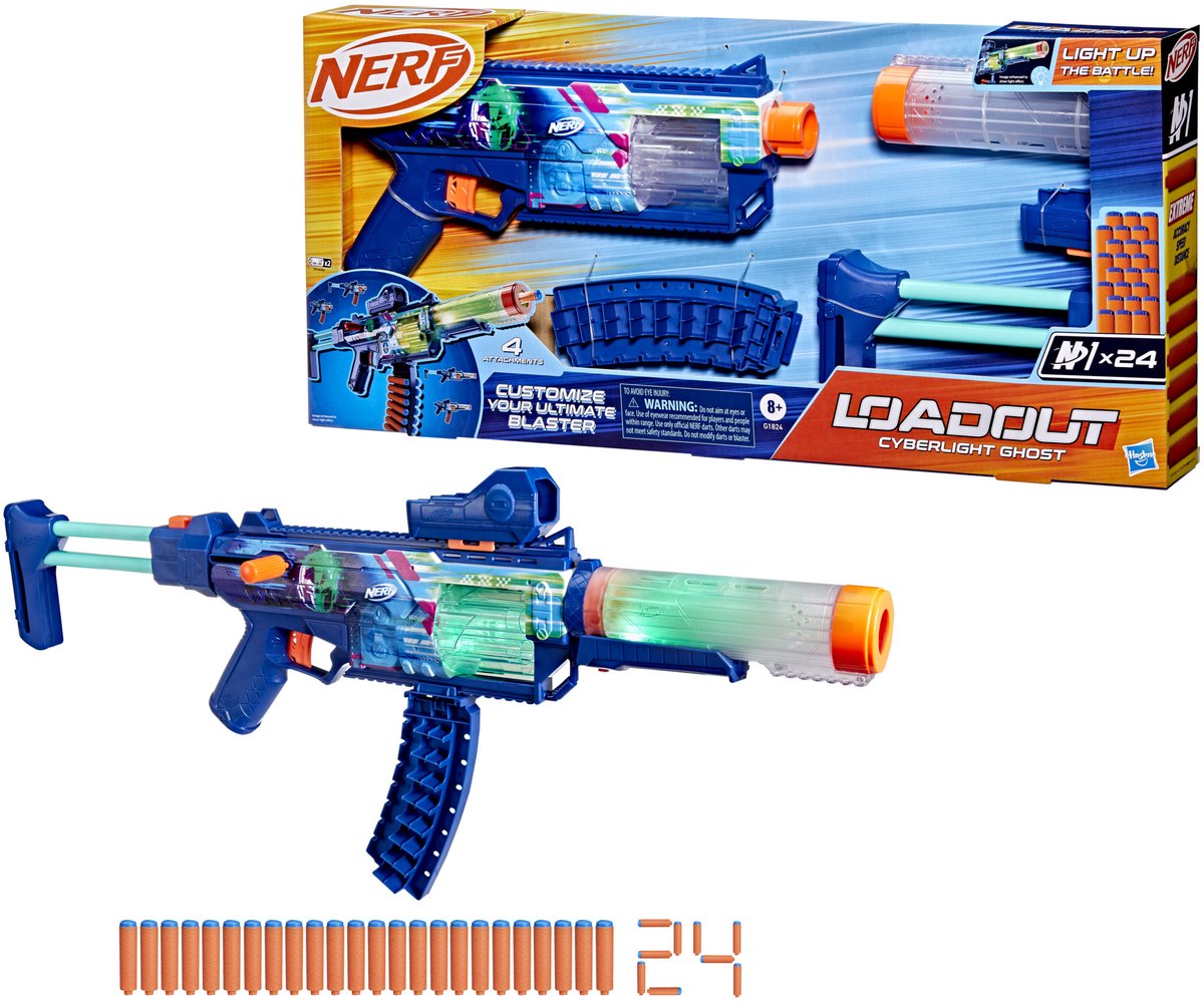 NERF Loadout Cyberlight Ghost