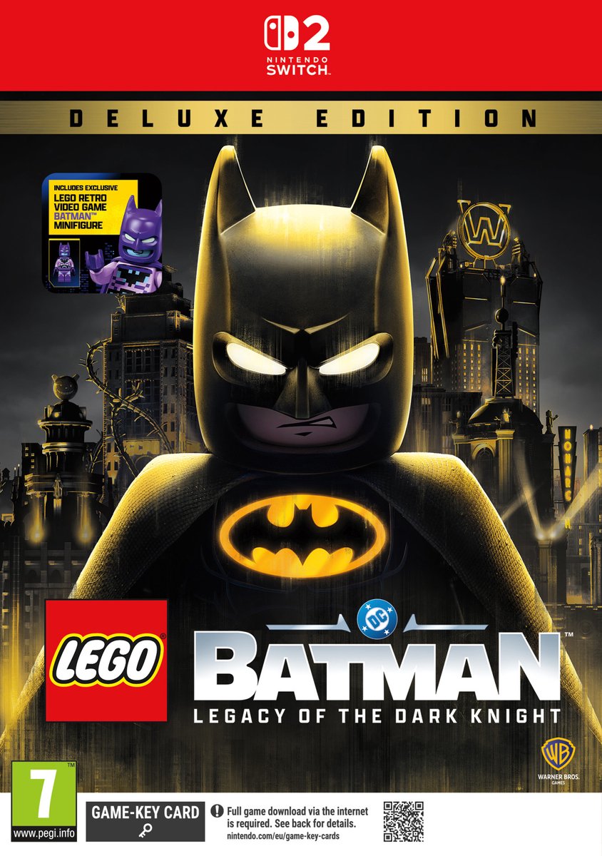 LEGO Batman: Legacy of the Dark Knight (Deluxe Edition) - Nintendo Switch 2 - Action
