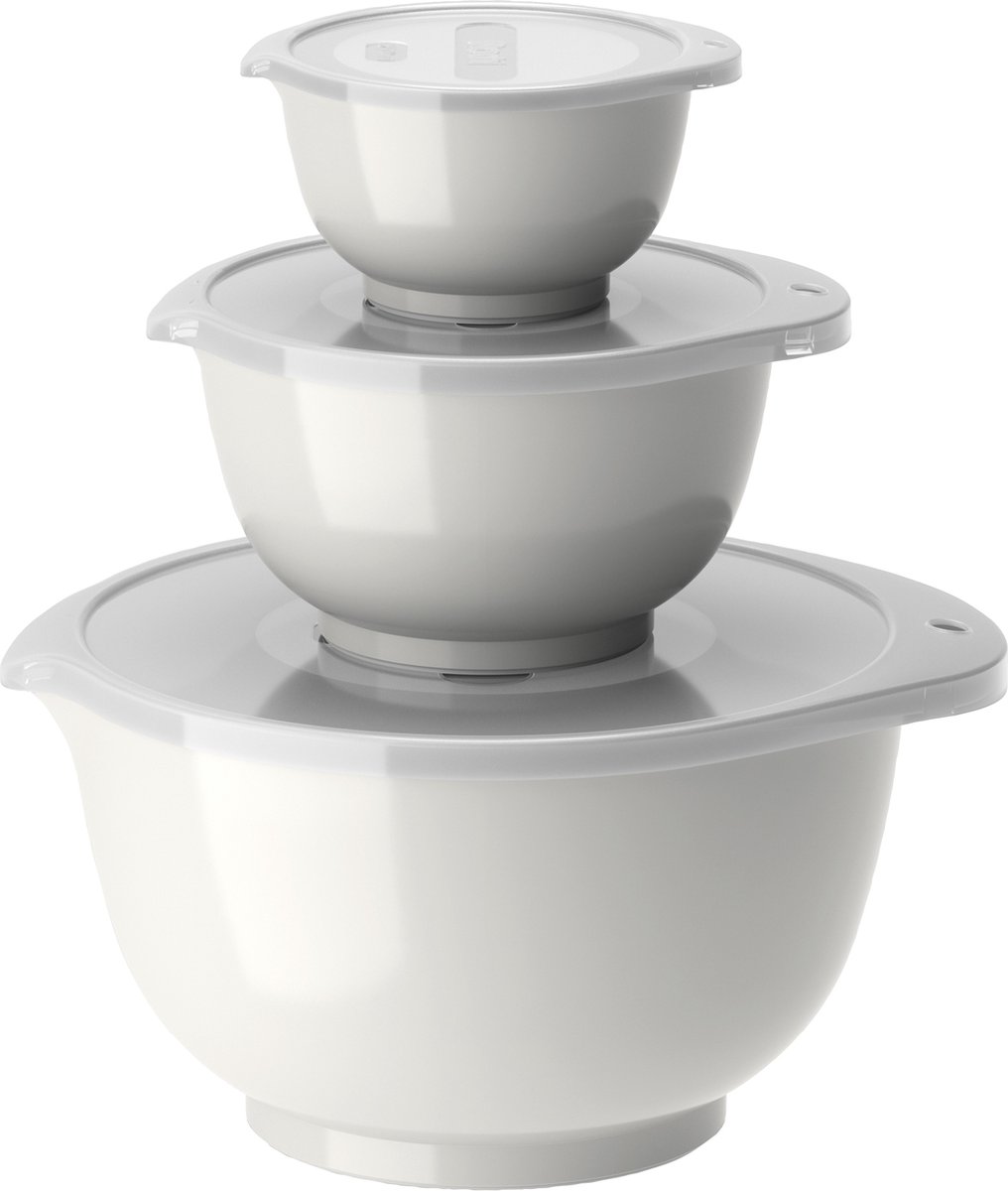 Rosti Ensemble de bols Margrethe, lot de 3 Blanc