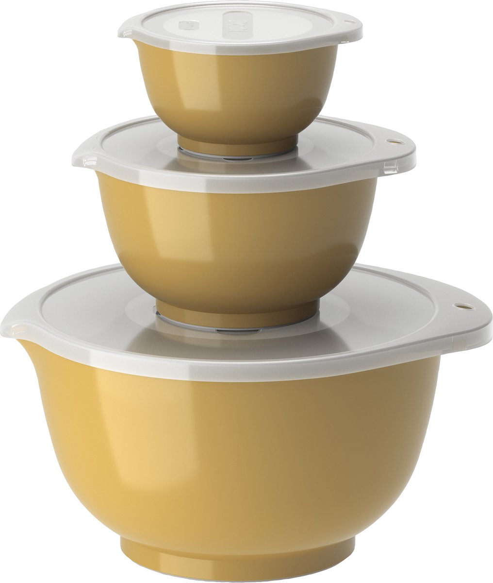 Rosti Ensemble de bols Margrethe, lot de 3 Curry
