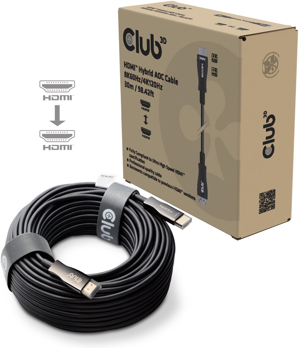 Club 3D HDMI cable - 30 m