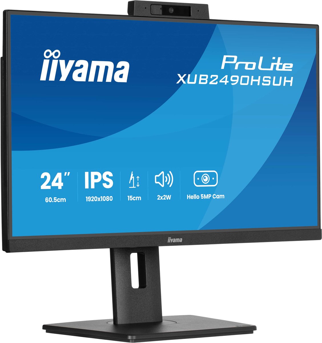 24" iiyama ProLite XUB2490HSUH-B2 - 1920x1080 - 100Hz - IPS
