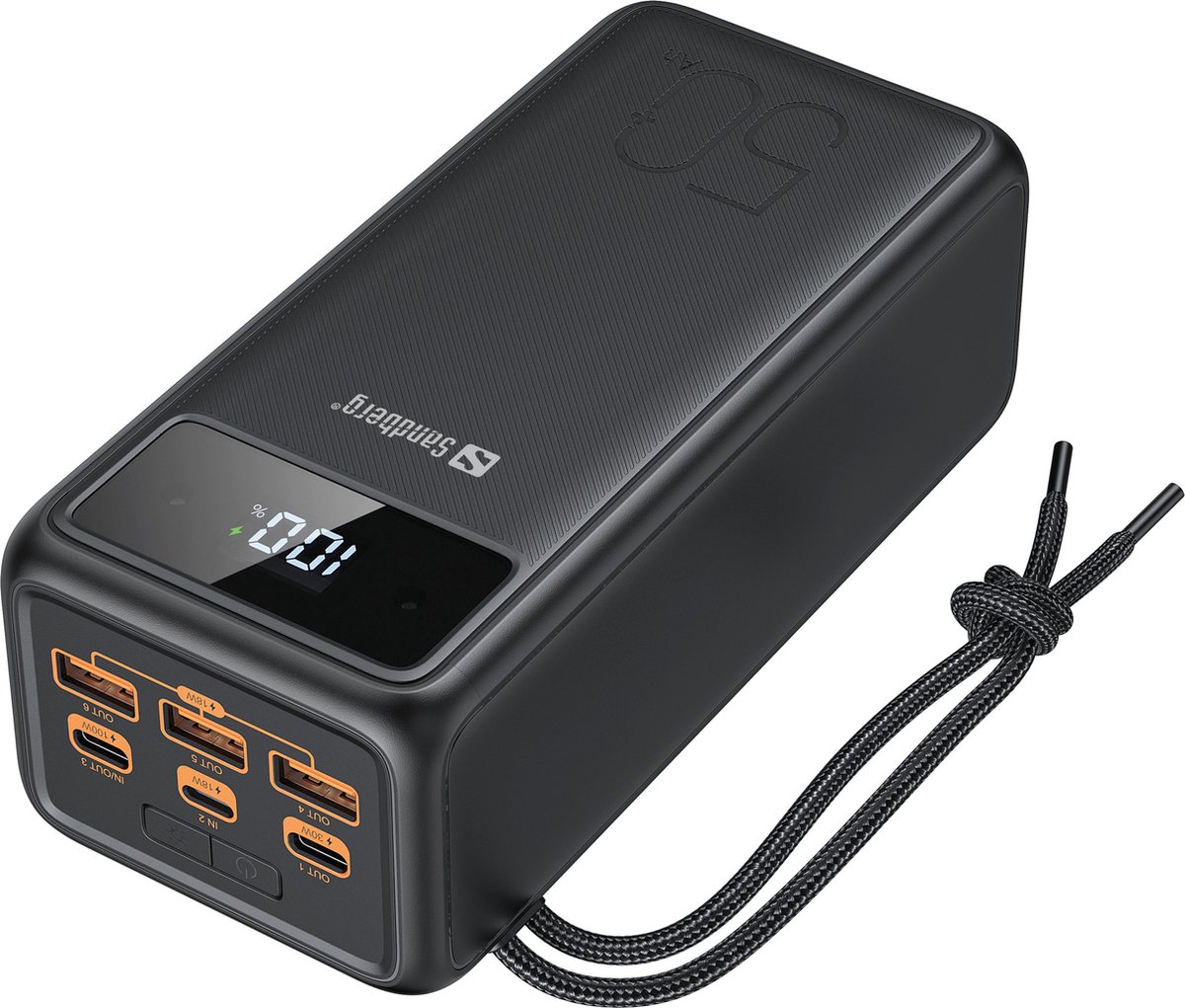 Sandberg Powerbank USB-C PD 130W 50000 mAh - 50000 mAh