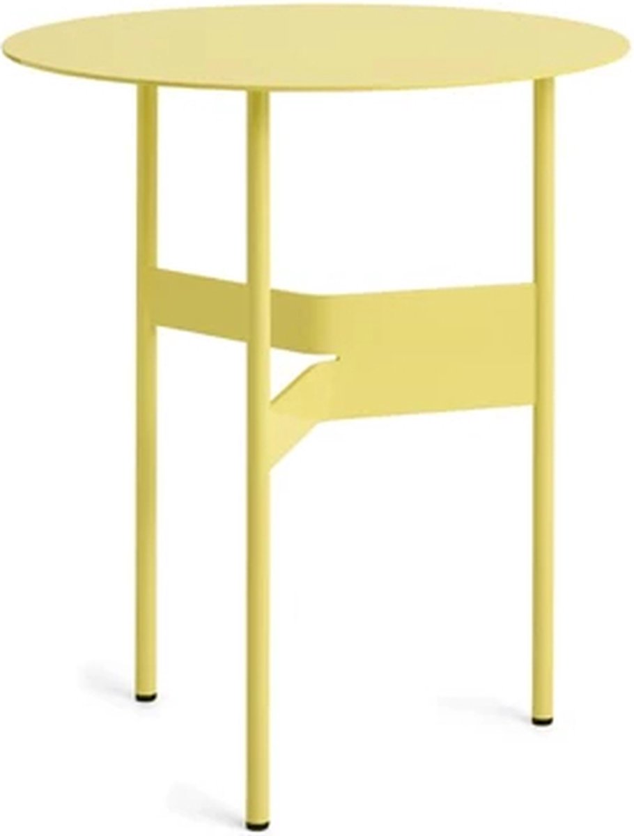HAY Table d'appoint Shim coffee table Ø45 cm Custard