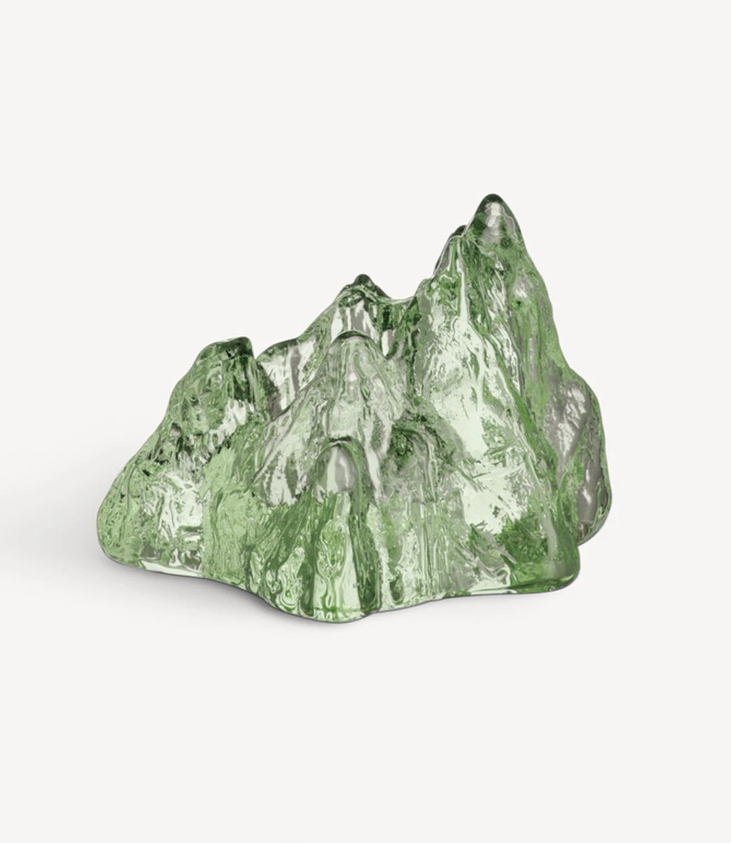 Kosta Boda Photophore The Rock 91 mm Oxyde de fer