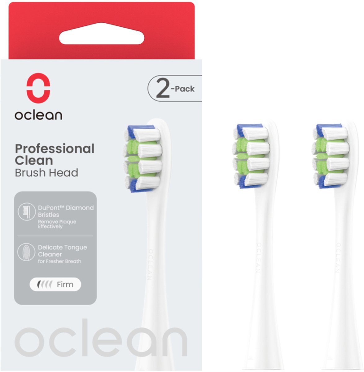 Oclean Tandbørstehoveder P1C1 W02